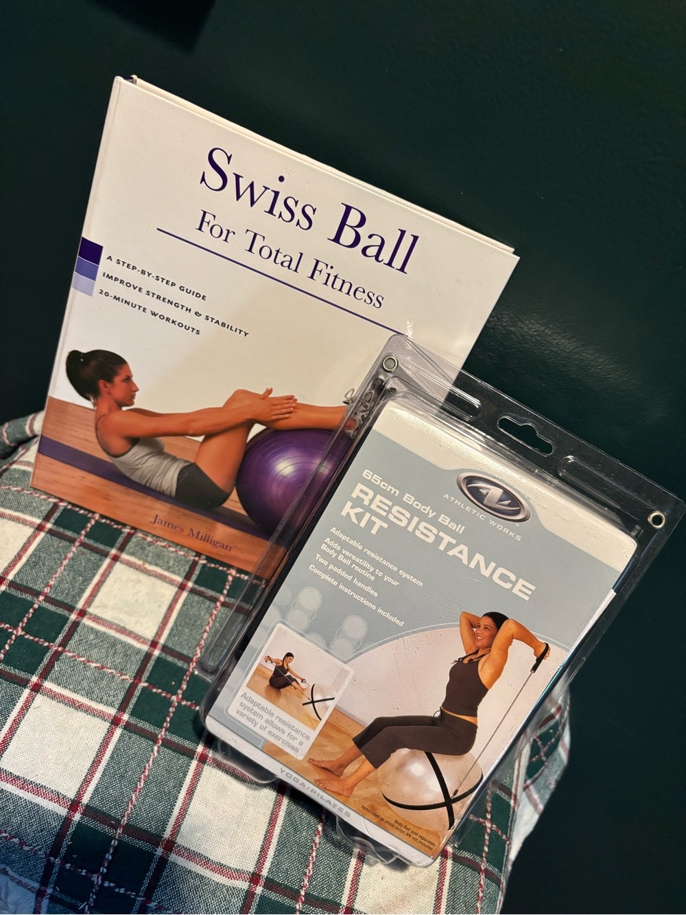 Athletic Works  Resistance Kit and Yoga Ball Exercise Book